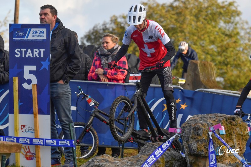  2024 UEC Trials Cycling European Championships - Jeumont (France) 28/09/2024 -  - photo Tommaso Pelagalli/SprintCyclingAgency?2024